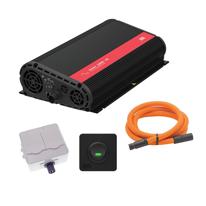 Defa inverterpakke 1200W/12V