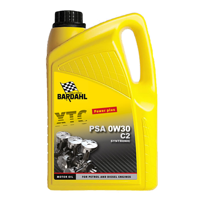 Bardahl 5 Ltr. XTC PSA 0W30 C2 Syntronic billede