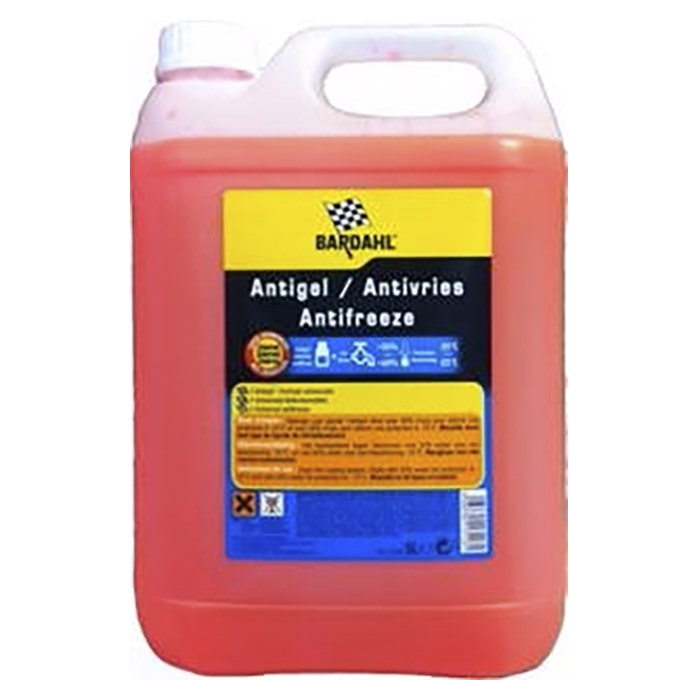 Bardahl 5 Ltr. Rød Kølervæske Type D Konc. billede