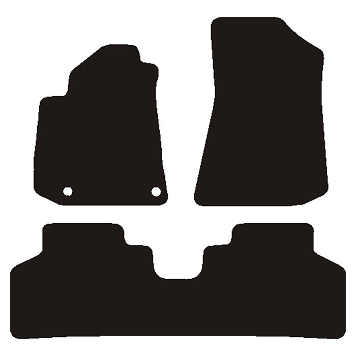 Diamond velourmåtter Kia Niro EV 2022-