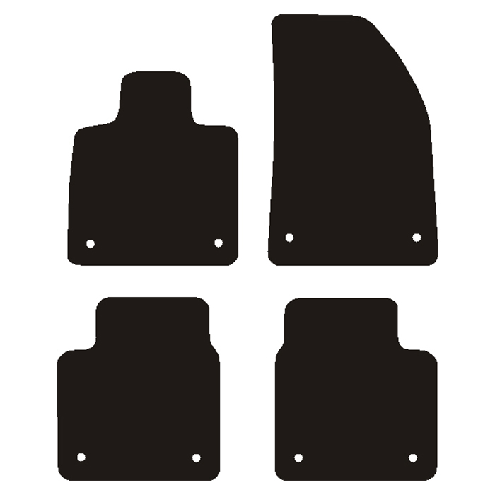 Bilmåtter Polestar 4 (P417) 2024- Velour