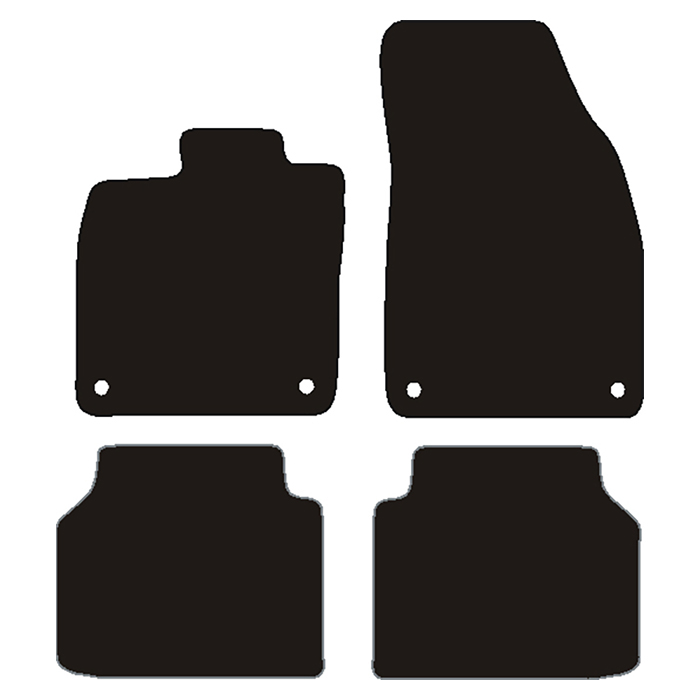 Lux Velour Bundmåtter til Skoda Enyaq 2020->