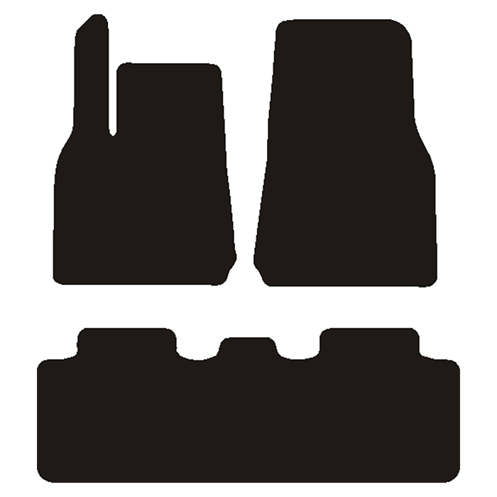 Diamond velourmåtter Tesla Model Y 2021-2025