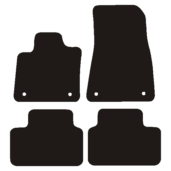 Diamond velourmåtter Volvo XC40 Recharge, EX40 2021-