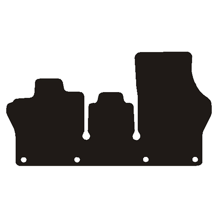 Diamond velourformåtte VW ID.Buzz Cargo 2022- billede