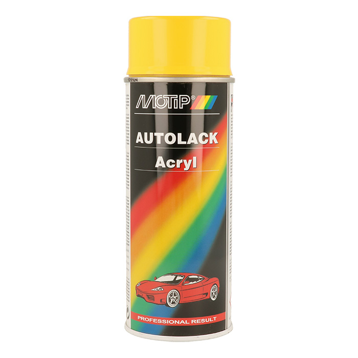 Se Motip Autoacryl spray 43850 - 400ml hos Dækbutikken - Dæk og Fælge