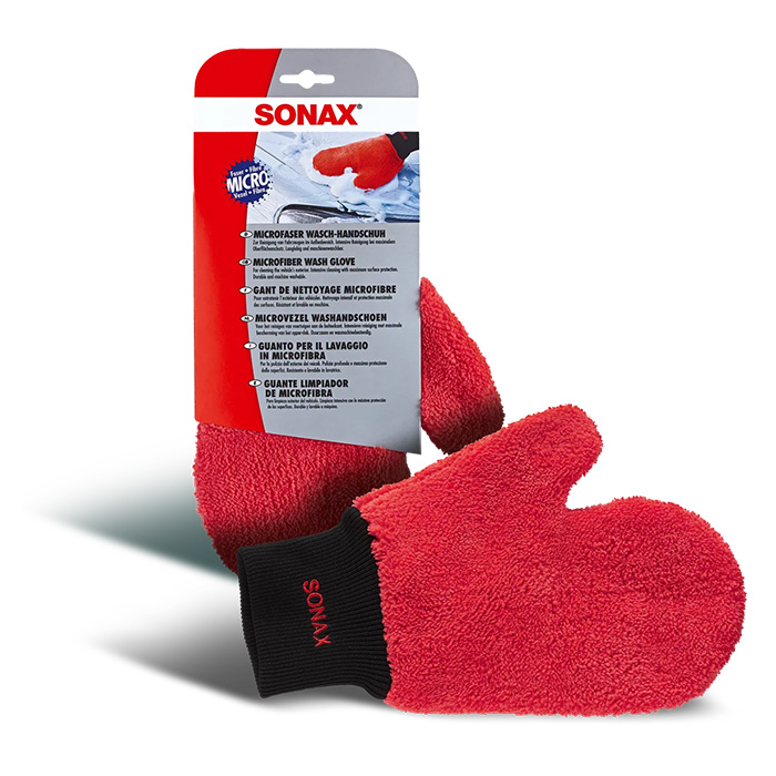 Sonax mikrofiber handske til bilvask