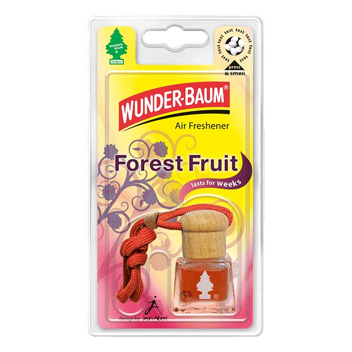 Se Forest Fruit luft frisker flaske / Air Freshener bottle fra Wunderbaum hos Dækbutikken - Dæk og Fælge