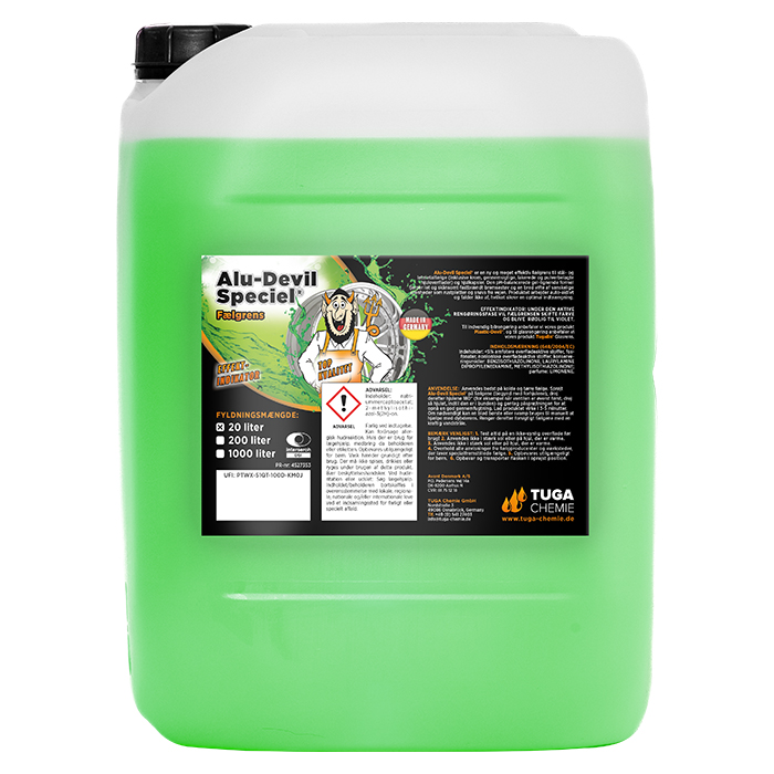 Tuga Alu Devil Speciel Fælgrens 20l