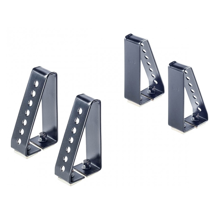 Laststop sæt 10 cm til Alubøjler - 4 stk.