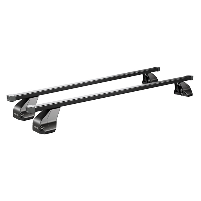Menabo Barra Omega Tagbøjler M sort 2 stk. billede