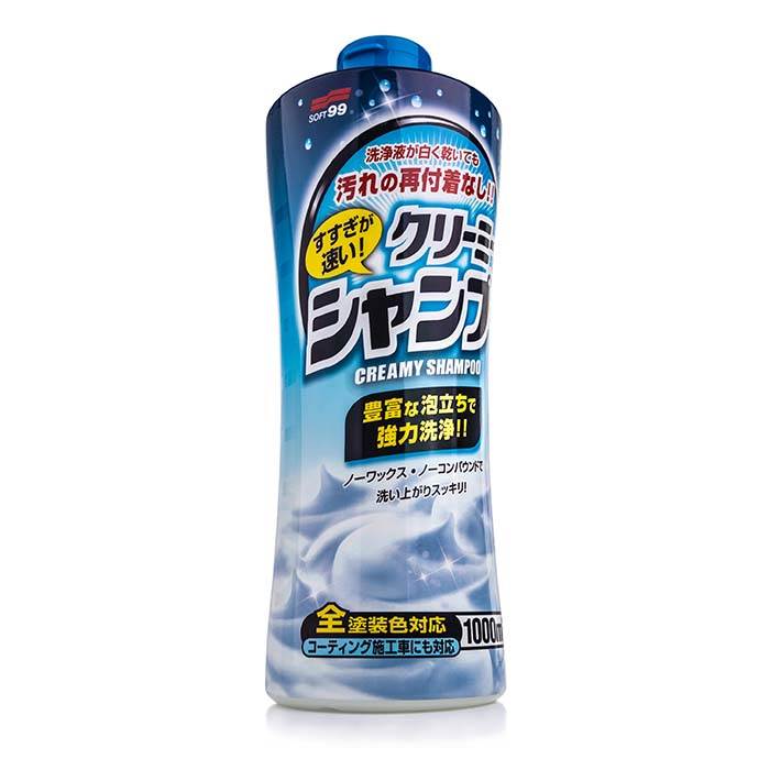Se UDGÅET Soft99 Neutral Shampoo Creamy Type 1 liter hos Dækbutikken - Dæk og Fælge
