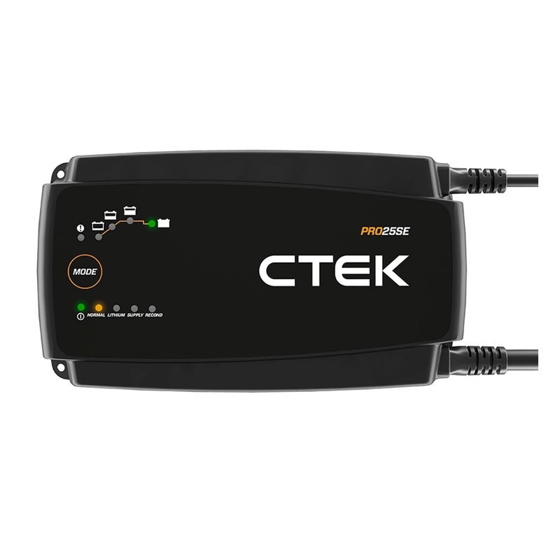Se CTEK pro25se lader multi 12 volt 25a 6m Kabler hos Dækbutikken - Dæk og Fælge