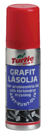 Se Turtle Låseolie m/Grafit 50 ml hos Dækbutikken - Dæk og Fælge