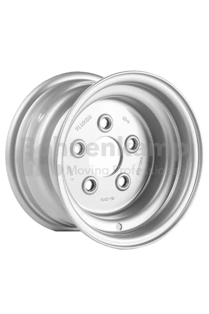 Fælg 10.50Ix12 5/94/140 ET-26 Sølv Ø18.5