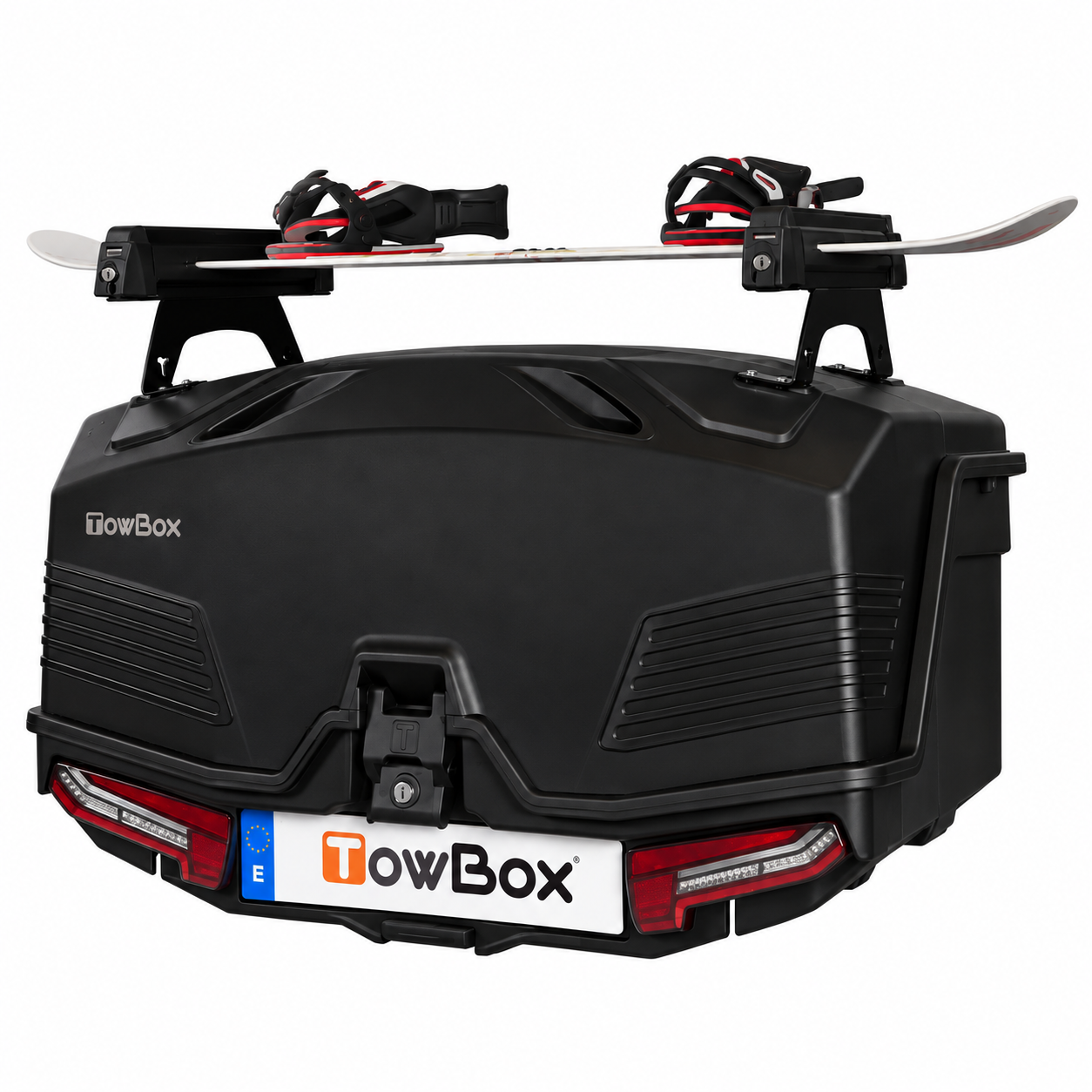 TowBox Alpha Urban Black + Skiholder